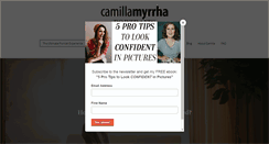 Desktop Screenshot of camillamyrrha.com